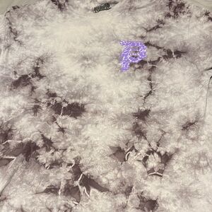 Primitive Gray Tie-Dye Shirt Naruto Edition